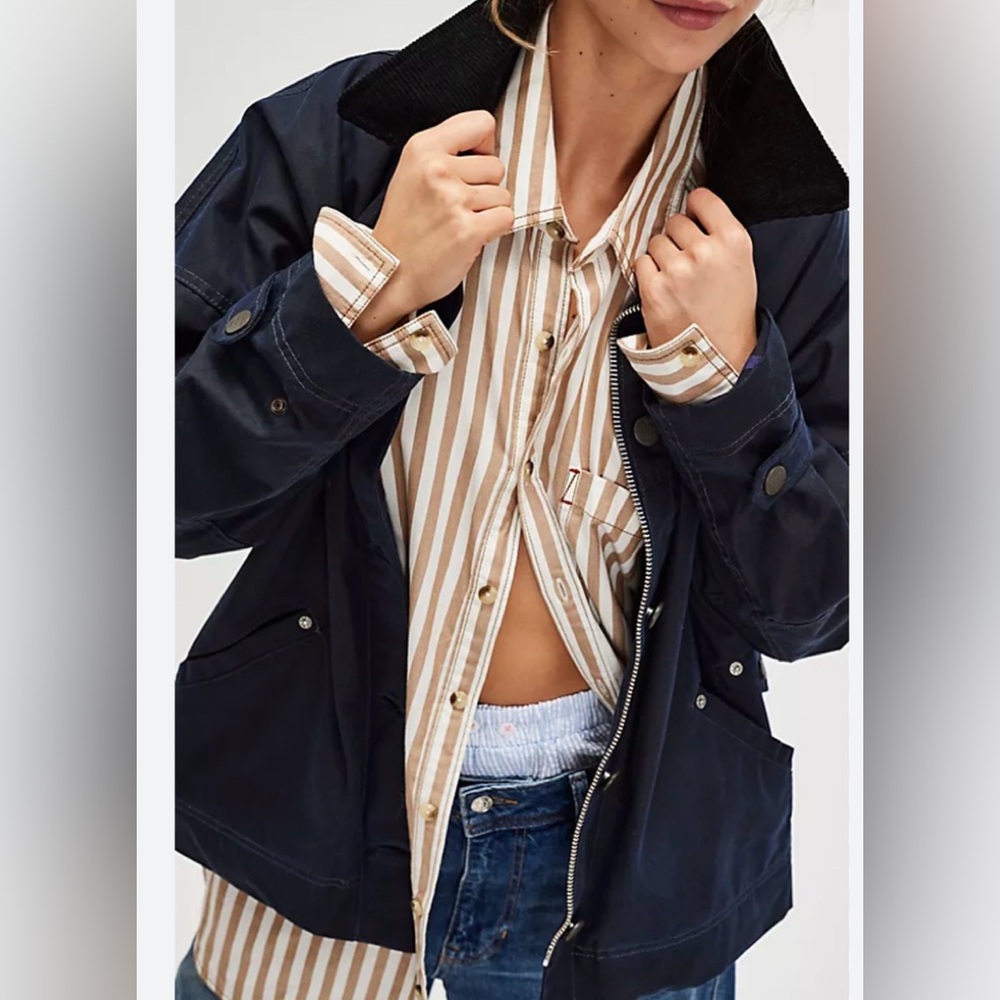 Free people We The Free Cori Waxed Jacket - Picture 3 of 10